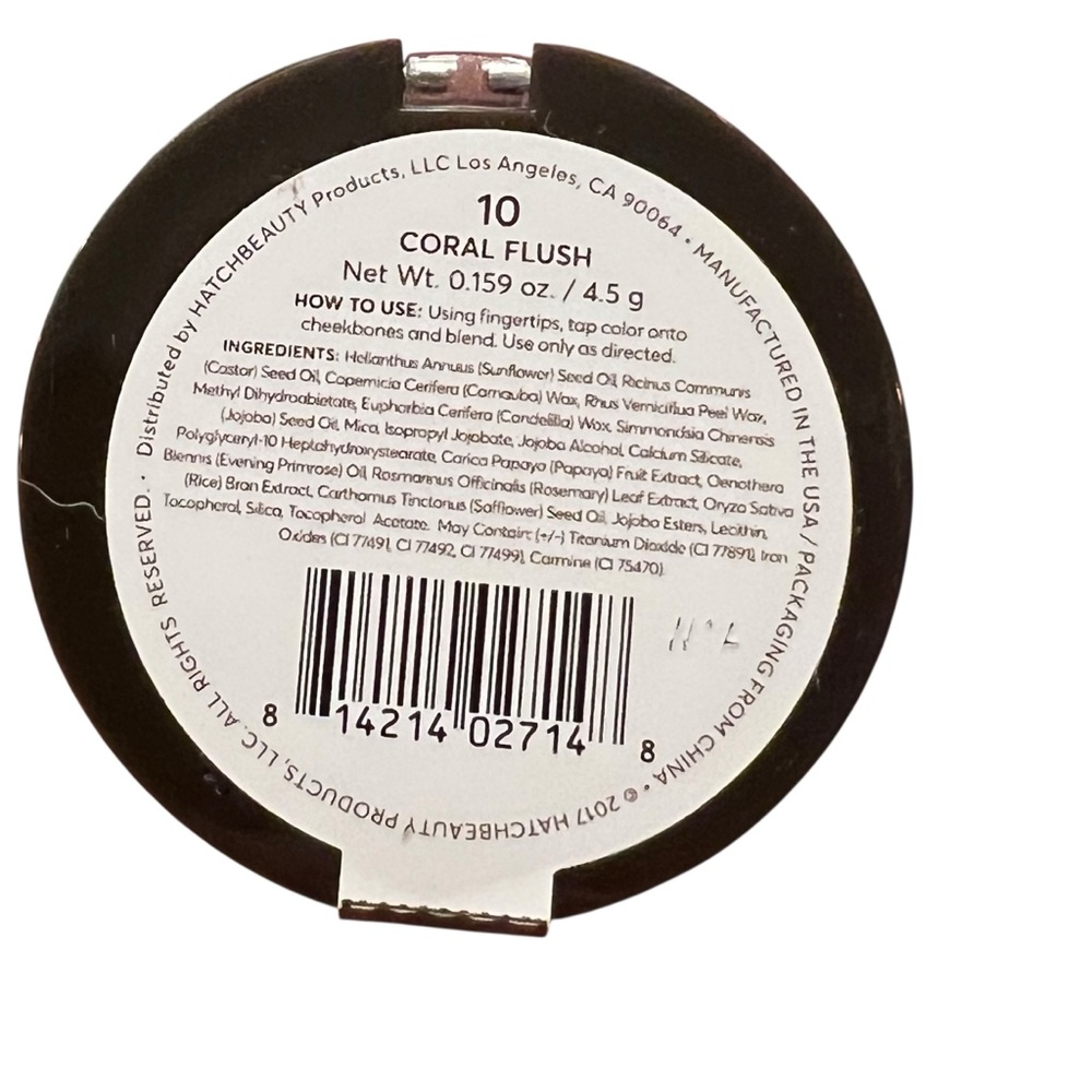Found‎ Nourshing Cream Blush Tint Coral Flush #10 NEW - Picture 3 of 5